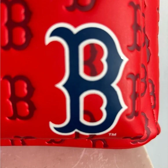 MLB Boston Red Sox Logo Mini Backpack by Loungefly - Picture 7 of 12